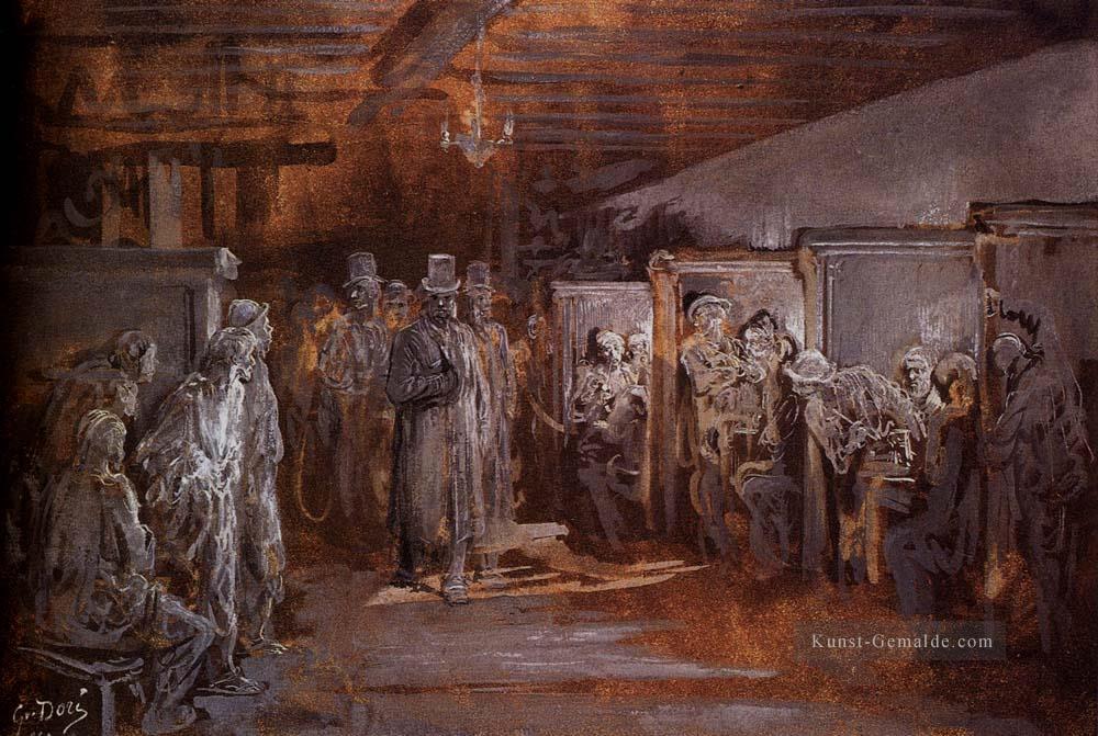 Tavern In Whitechapel Gustave Dore Ölgemälde
